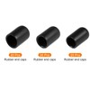 Rebower 60 Pack Screw Thread Protector Cover Rubber End Caps,