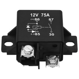 Weasch 4 Pack 0332002156 Normal Open Power Relay, 12V 75A, Applies to Starter Relay Replace V23232-A0001-Y003 (4)