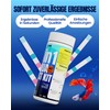 Wolmds Aquarium Test Strips - 8-in-1 Aquarium Water Test Case: