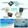Small Trash Bags 1.2 Gallon, Biodegradable Gallon Waste Bag, Mini