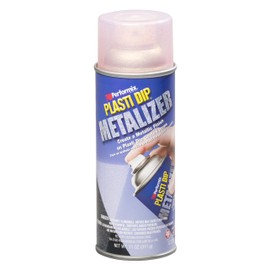 Plasti Dip Red Metalizer 11oz Aerosol Top Coat – Add Shimmering Metallic Red Finish to Plasti Dip Base Coats – Flexible, Peelable Rubber Coating