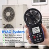 Bluetooth Digital Anemometer, Kethvoz Handheld Wind Speed Meter with Data