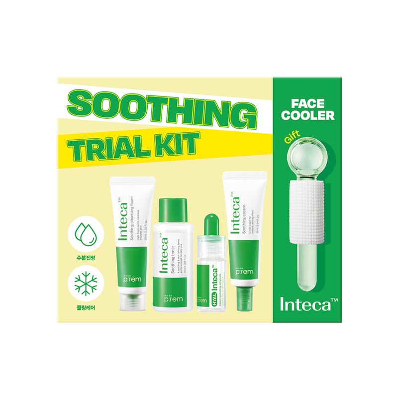 Makeprem Inteca Trial Kit 4-piece set + cooling massager /