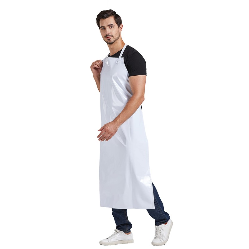 Nanxson Unisex PVC Waterproof Aprons Work Apron Meat Apron Butcher