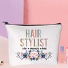 WZMPA Hairdressing Cosmetic Bag Makeup Bag Hairdressing Stylist Graduation Gift