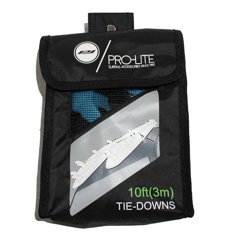 Pro-Lite Car Roof Tie-Down Straps-10' Feet Length-for Surfboards