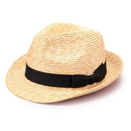 (Dino) Dino UK-H114 Straw Barley Bolsalino Shaped Hat (Straw Hat, Men's, Straw, UV Protection, Sun Protection, Sunshade, Kasukabe Gift, Birthday, Men, Women, Father's Day Gift, Popular Product, Made