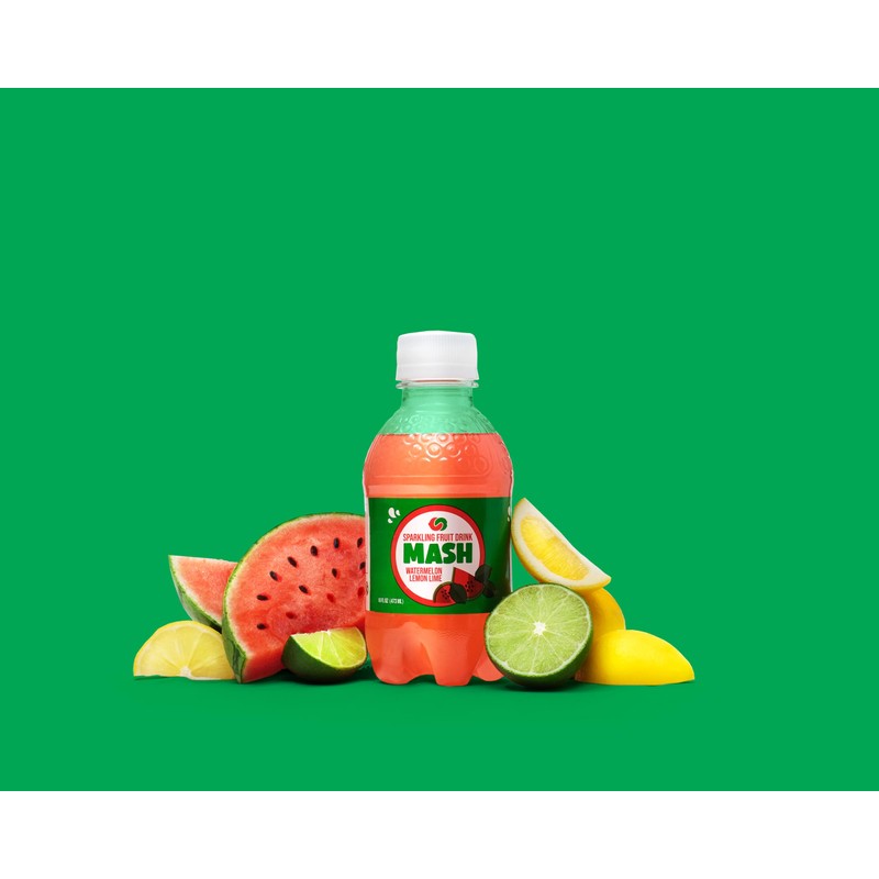 Boylan Bottling MASH Great Tasting Watermelon Lemon Lime – Lightly