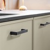 khtumeware 10 Pack 5 Inch(128mm) Kitchen Cabinet Handles,Matte Black Cabinet