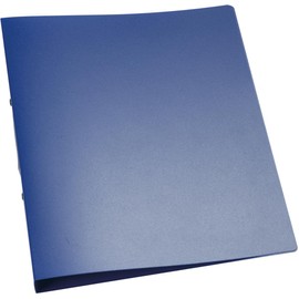 Q-Connect 2 Ring Binder Frosted A4 Blue (Frosted polypropylene covers with 25mm capacity) KF02483