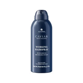 CAVIAR Anti-Aging Working Hairspray Travel Size 3 Fl Oz | Buildable, Brushable Hold | Helps Control Frizz & Adds Shine | Sulfate Free