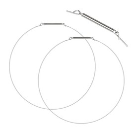 Buccilly W11032829 Washing Machine Door Boot Spring Clamp, Front Load Washer Seal Clip, 48.8 inch Length, 15.35 inch Diameter,