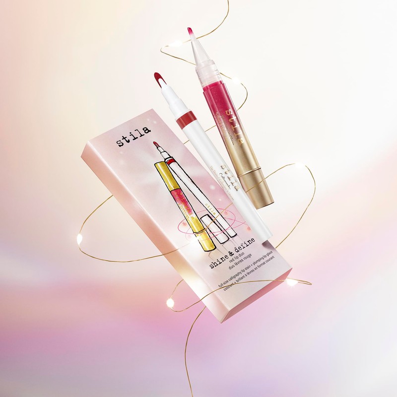 stila Shine & Define Red Lip Duo