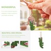 LUOZZY Stuffed Alligator Plush Keychains for Backpack Plush Crocodile Keychain