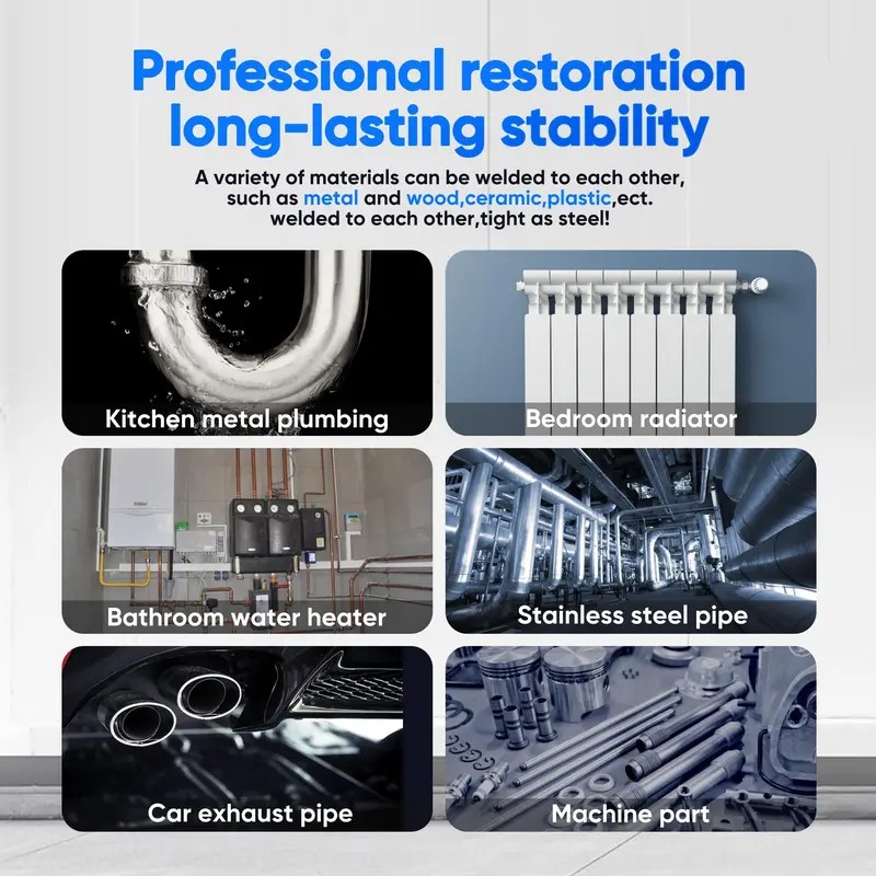 Enhanced Metal Repair Glue – High Temp Resistant AB Casting