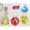 Jamara 460457 - Palla per saltare Smile giallo 450mm -