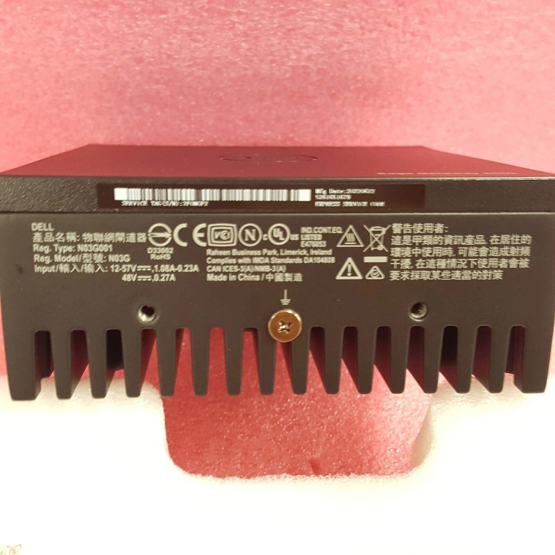 DELL EDGE GATEWAY 3001 INTEL ATOM E3805 IOT REMOTE ACCESS