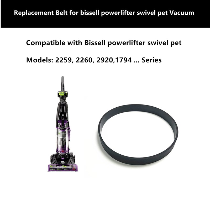 CPAI Replacement Belt for Bissell Powerlifter Swivel pet Vacuum Cleaner,Compatible