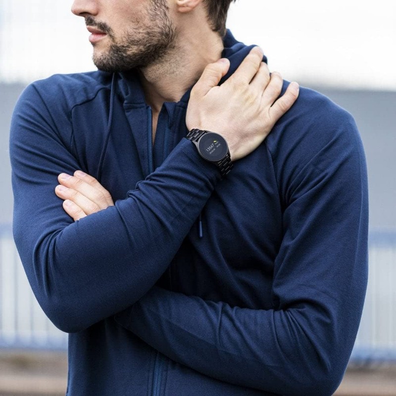 Reflex Active Black Smart Watch RA04-3000