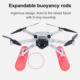 POFET Mini 3 Pro Foldable Water Suspension Float Expansion Kit for DJI Mini 3 Pro Accessories