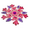 KRIWIN® 10-11 inches Dia - Floor/Wall/Table Rangoli Decorative Showpiece (Acrylic)