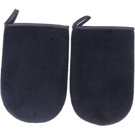 PLAFOPE Aplicador De Autobronceador Guantes De Pelusa 2 Piezas Ideal Para Piel