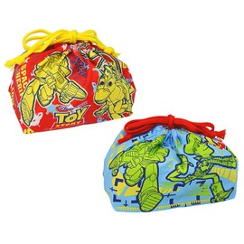 スケーター (skater) ラ ンチ巾着 2枚組 トイストーリー お弁当袋 ディズニー KB7W