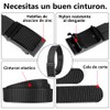 NACOOL Cinturón Hombre 2PCS,Cinturones para hombre Casual,cinturones de golf,cinturón de