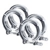 EVIL ENERGY 3.0 Inch V Band Clamp with Flange Male
