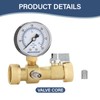 MEASUREMAN Air Over Water Test Kit, 2” Dial, 0-300 PSI,