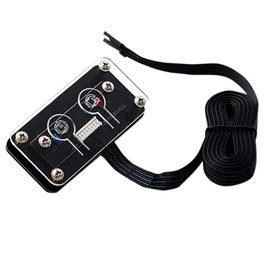 Idhadkc Desktop Computer Switch External Power Switch Power Button+Restart Button PC Case Power Supply Button, 60cm