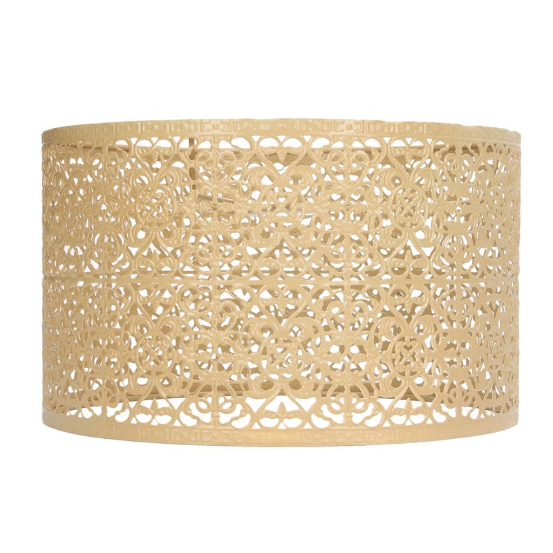 Lamp Shade Hollow Out Metal Lampshade E27 E14 Universal Use