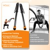 2PCS Adjustable Weighted Ropeless Battle Ropes, Heavy Duty Cordless Battle