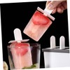 MAGICLULU 4 Popsicle Mold Ice Molds Reusable Ice Cream Molds