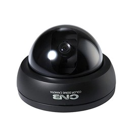 CNB DFK-60S B Analog Indoor Dome Camera 1/3" HPIS 600TVL 3.6mm Fixed Lens Home Security System Surveillance Camera, Black