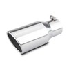LCGP 3.5" Diesel Exhaust tip, 3.5''x5''x12'' Stainless Steel Exhaust Tailpipe