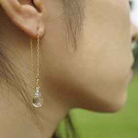 HARIO Lamp Work Factory Pierced Tears