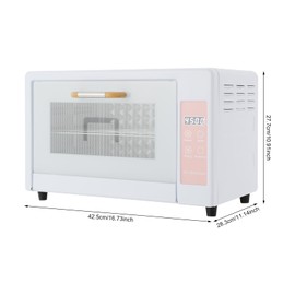 2-Tier UV Sanitizer and Dryer, Large Capacity Dryer Machine with 3 Functions, for Homes, Hotels, Beauty Salons, Spas, Dental Offices