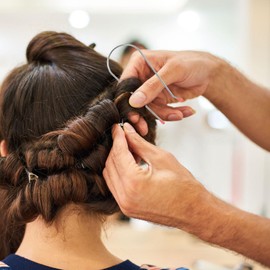 SEWACC 20pcs Curling Roller Clip Perm Rod Clamp Holder Hot Curler Clips Hot Roller Clips Replacement Barber Hair Styling Tool Hot Roller Clamps Accessories Spiral Miss Metal