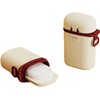 Leakproof Travel Soap Case with Lid, 2Pcs Leakproof Travel Soap