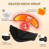 Heated Neck Braces for Neck Pain and Support, Adjustable Soft
