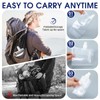 Maxdot 12 Pack 1L Collapsible Travel Water Bottles with Clip