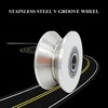 3in V Groove Wheel Stainless Steel Rolling Gate Wheels Slide