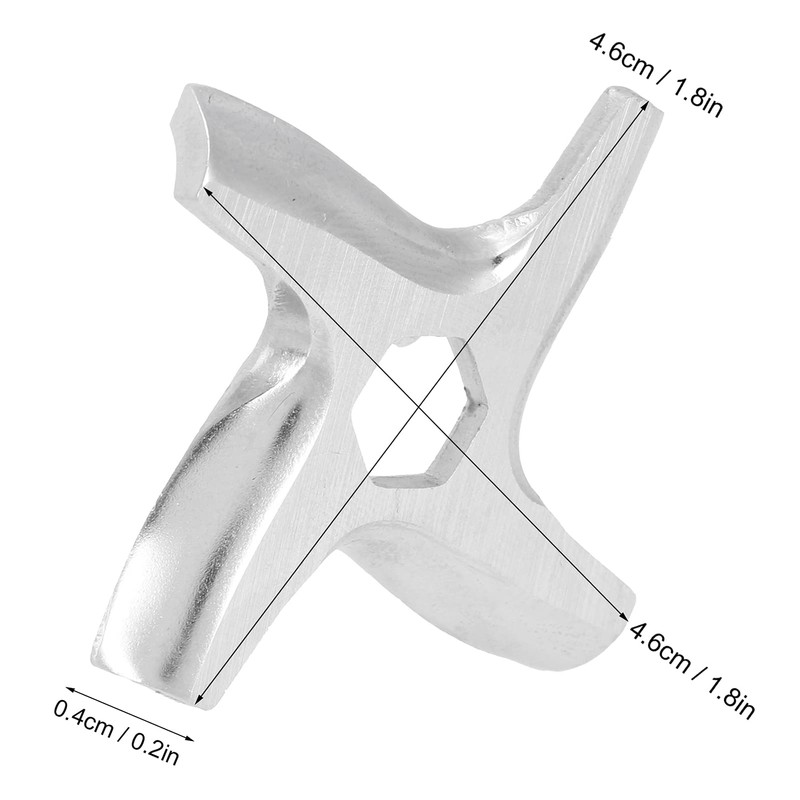 Stainless Steel Meat Grinder Tool Replacement Chopper Disc for Electric