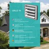 AIROPE Stainless Steel Ventilation Grille, Weather Protection Grille, 100 mm,