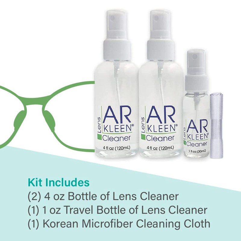 AR Kleen Lens Cleaning Kit (9 Fl Oz + 1