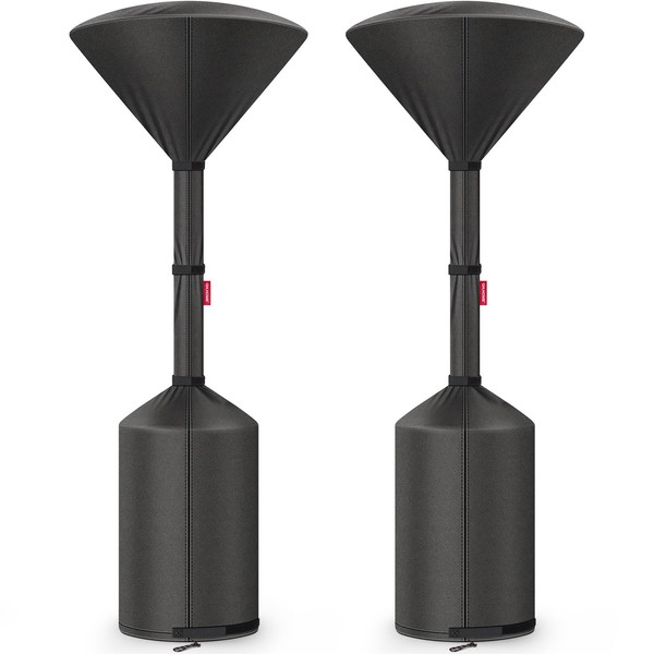 QH.HOME [2025 Upgraded Tear-Resistant Fabric] 2 Pack Patio Heater Covers,