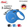 Flexi New Classic Tape Blue Large 8m Retractable Dog Leash/Lead