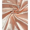 Novato Textiles Silky Satin Liquid Fabric Plain Luxury Craft Dressmaking