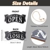 SUPERDANT Open Closed Signs For Business Restaurant Open Signs Business